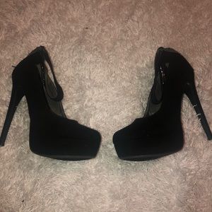 Black Platform Heels